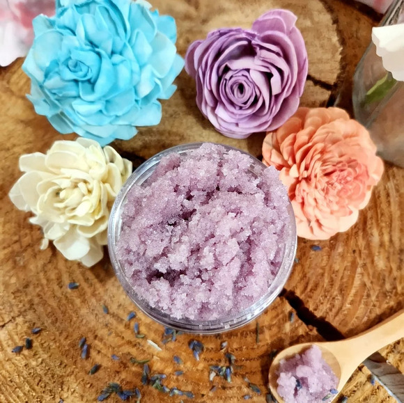 Handmade Lavender Lush hand and body sugar‎ scrub - Picture 4 of 4